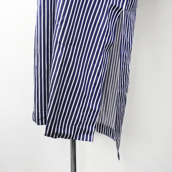 美品　UNION LAUNCH シャツドレス ストライプ 美品 UNION LAUNCH ユニオンランチ ストライプシャツドレス F