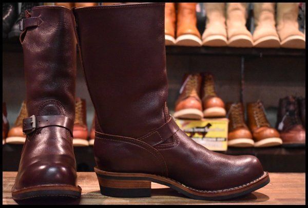 10E 箱付 美品 08年】WESCO ウエスコ ボス バーガンディ 11