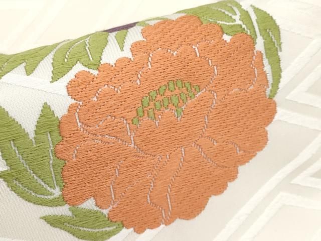 平和屋着物□極上 俵屋 人間国宝 喜多川平朗 有職織物 九寸名古屋帯