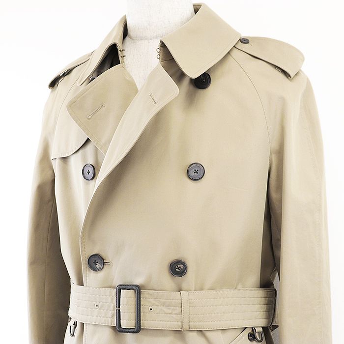 未使用】Aquascutum アクアスキュータム トレンチ コート KINGSWAY 撥 