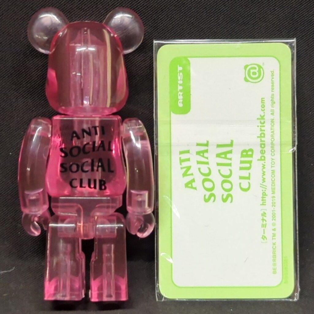 MEDICOMTOY BE@RBRICK シリーズ38 ARTIST ANTI SOCIAL SOCIAL