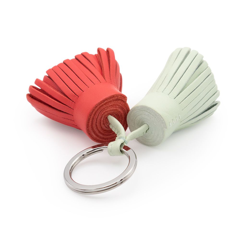 エルメス カルメン ウノドス キーリング バッグチャーム キーホルダー  