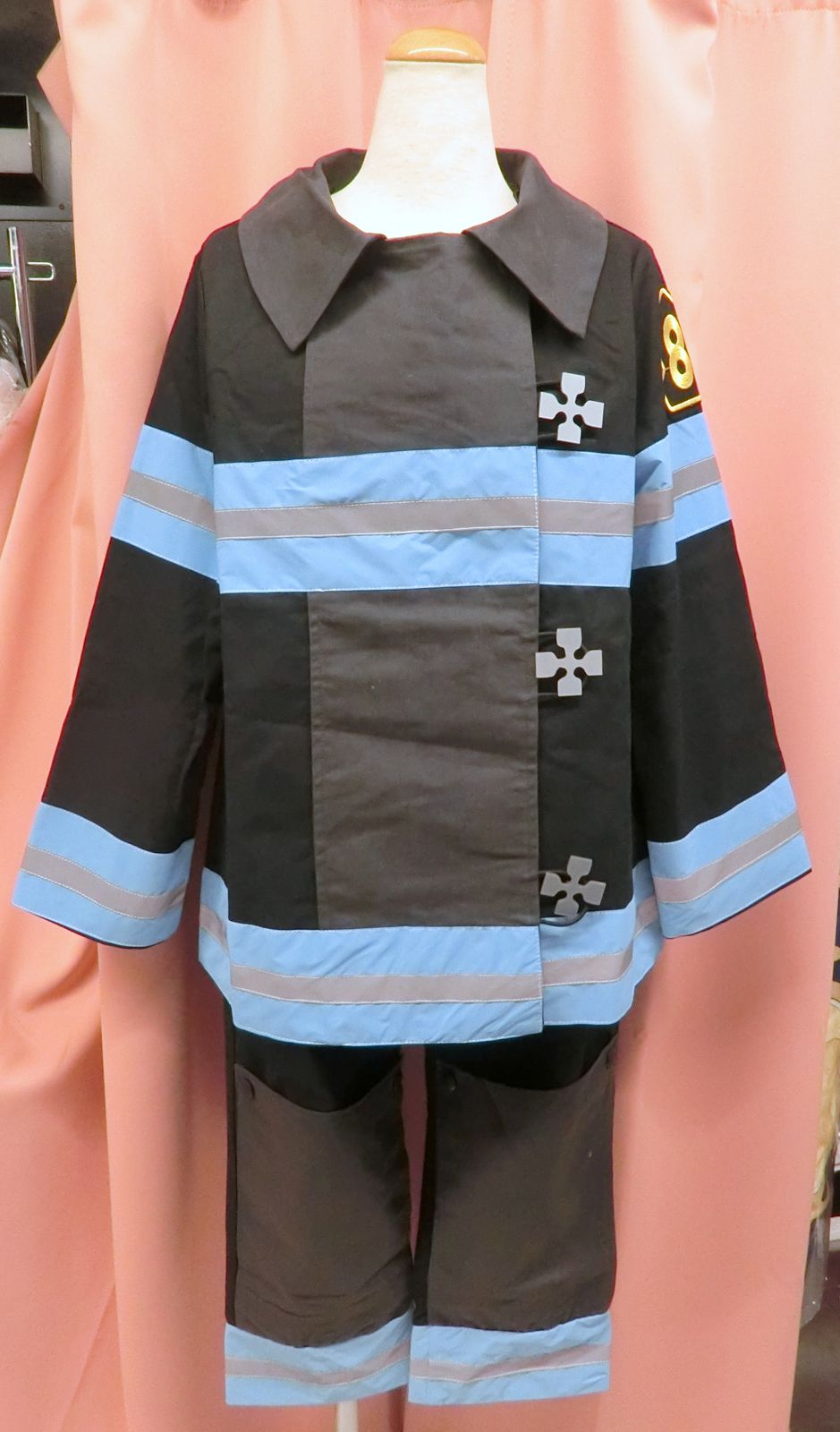 コスプレ衣装 炎々ノ消防隊 防火服 未着用品 女性Lサイズ 【公式通販】