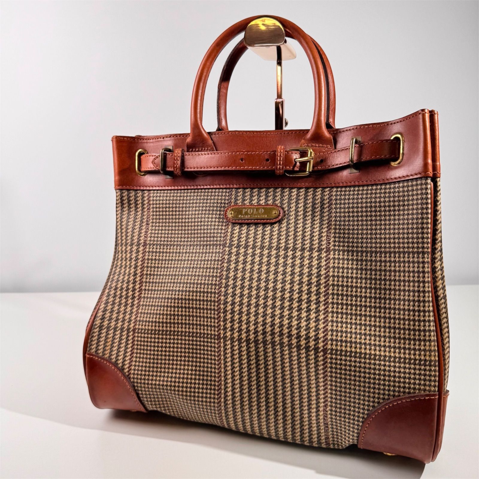 ✨Cランク Polo Ralph Lauren ポロラルフローレンハンドバッグ トート