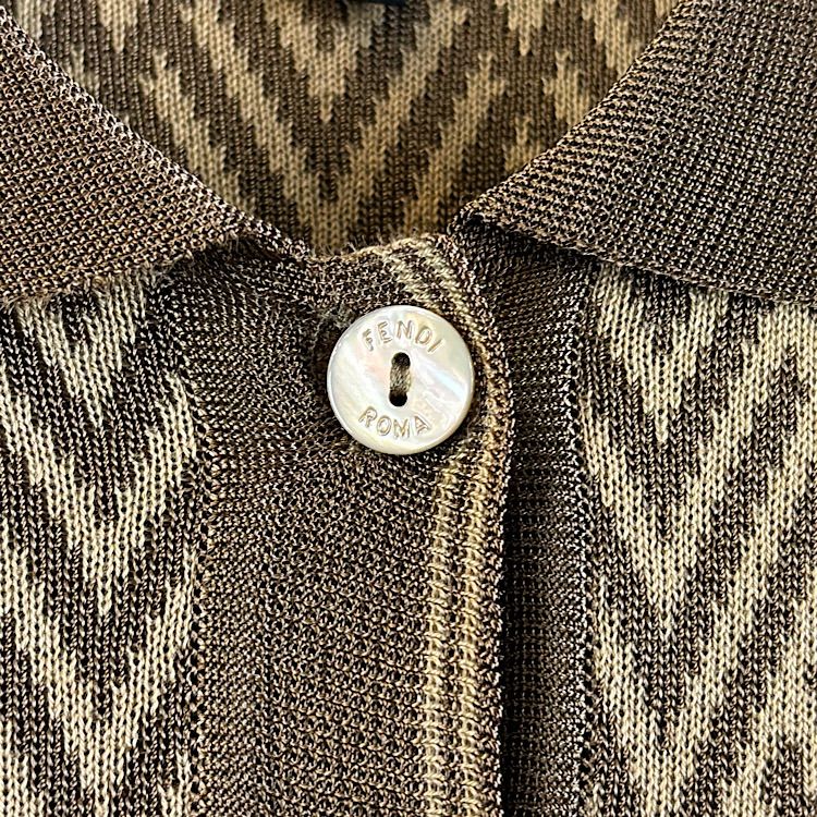イタリア製 90s Vintage FENDI maglia Summer Knit ヴィンテージ 