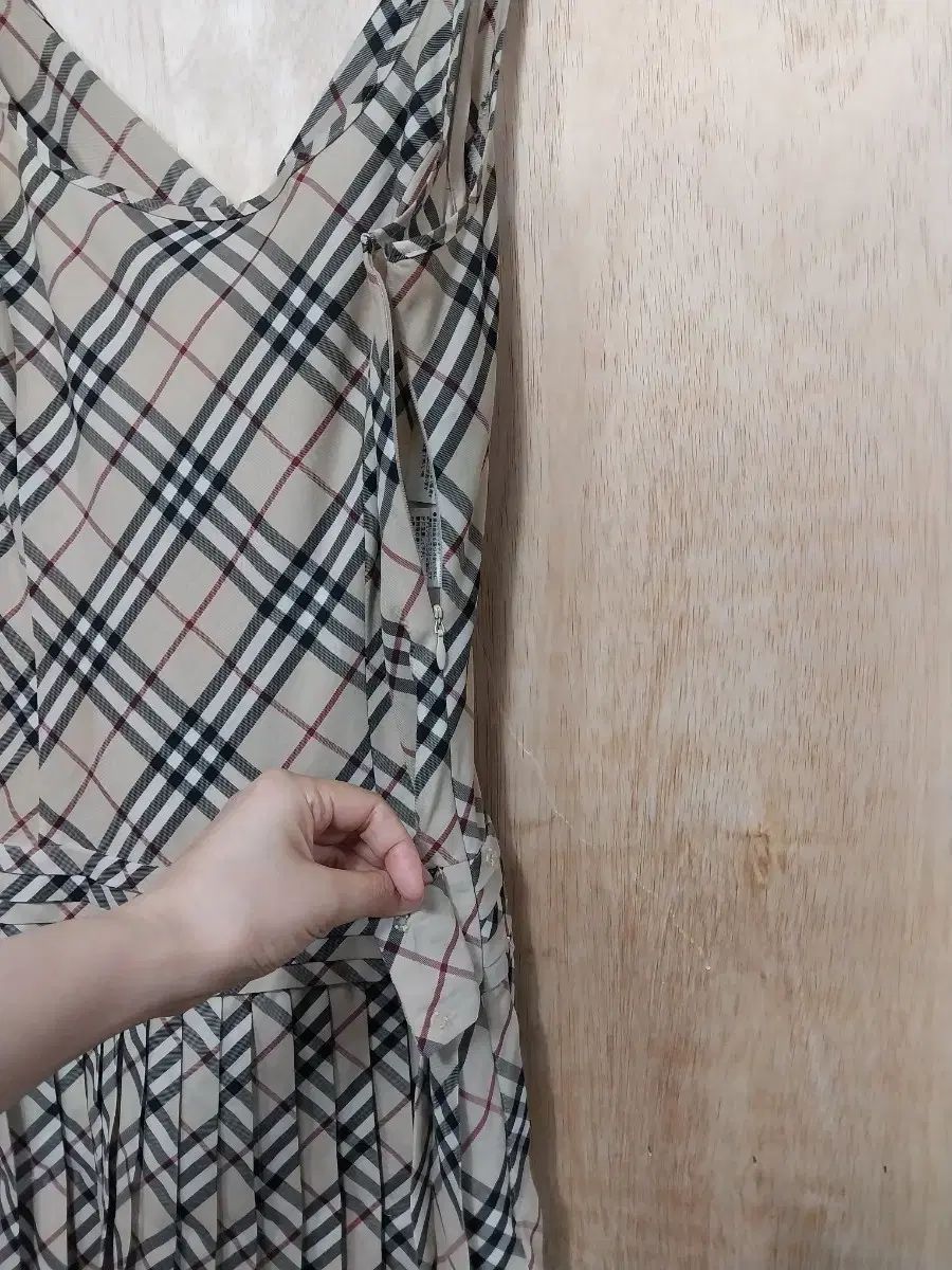 バーバリー チェック ワンピース BURBERRY バーバリー チェック柄 シャツワンピース UK8 - メルカリ