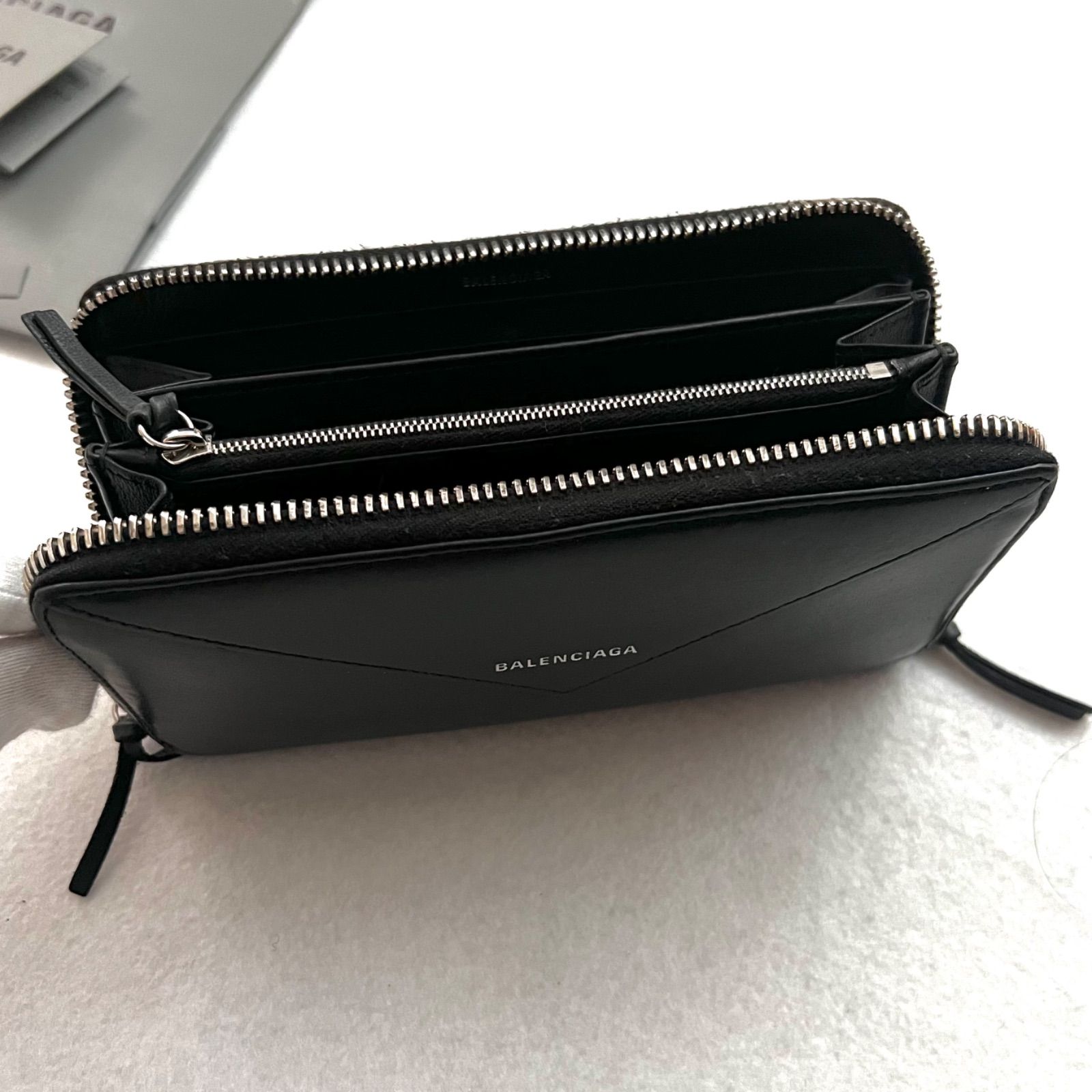 美品✨ BALENCIAGA バレンシアガ 長財布ペーパーコンチネンタル