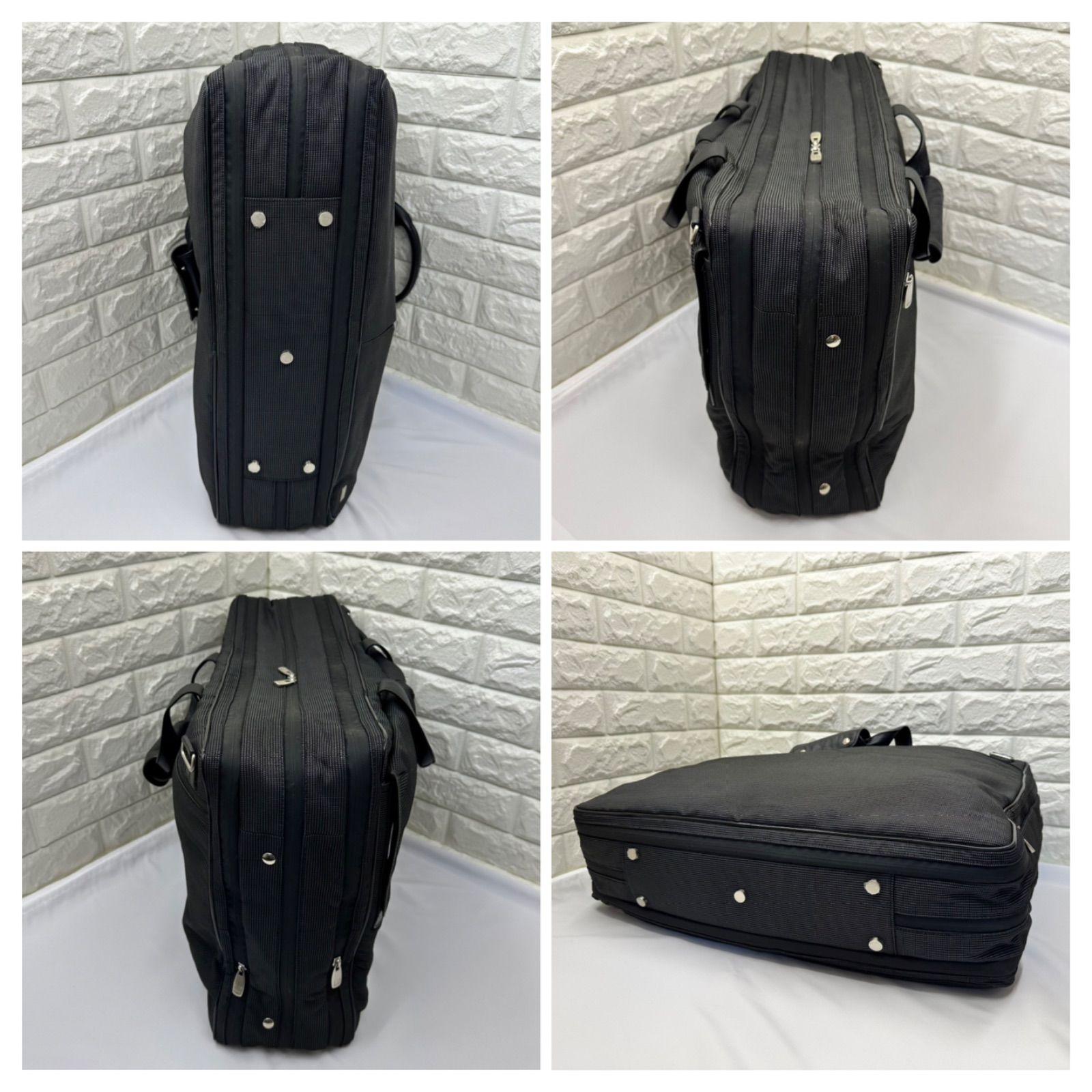 ◉美品◉ダンヒル◉dunhill◉ビジネス◉ボストン◉大容量◉ガーメント 