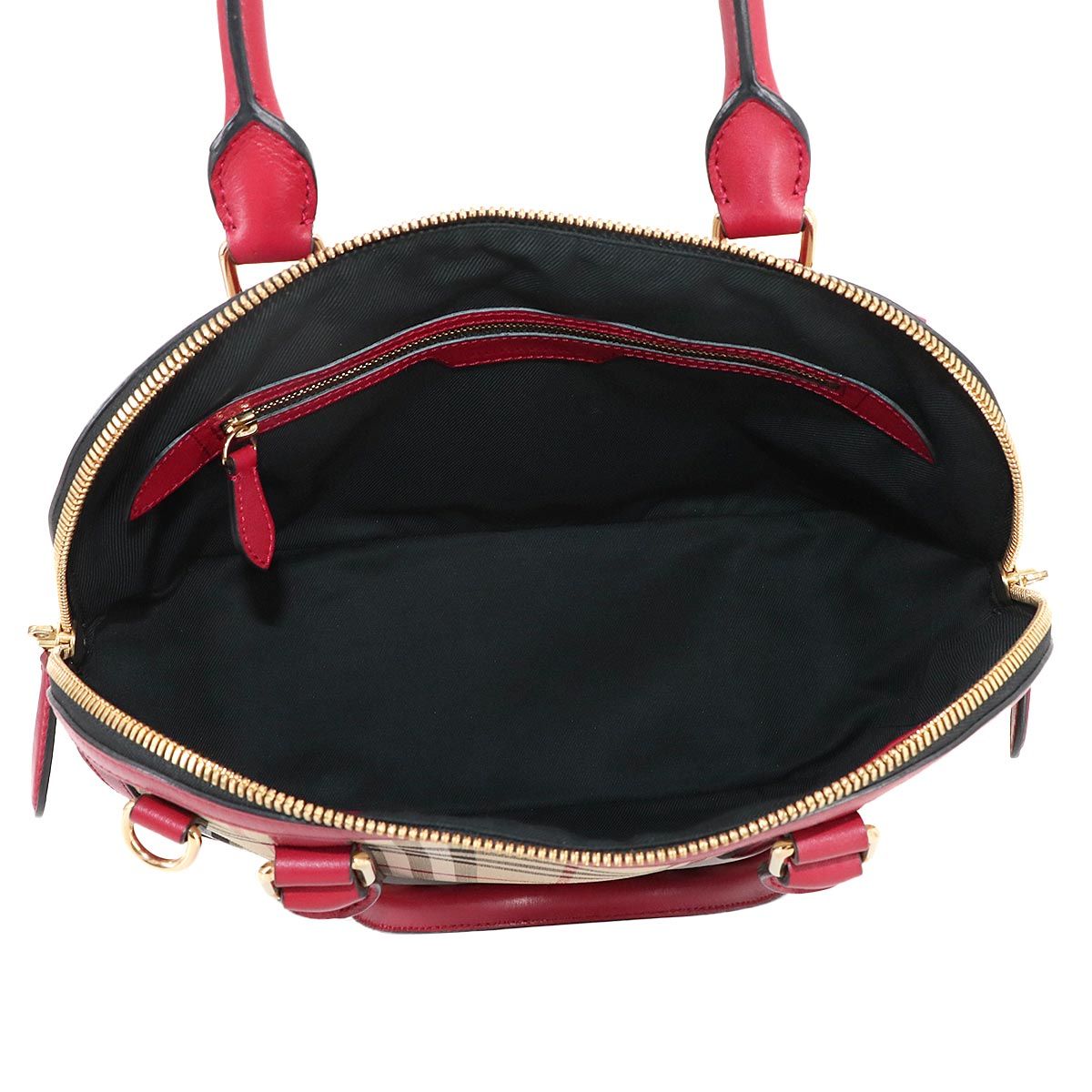 BURBERRY　ハンドバッグ　2way ショルダー　ノバチェック　シボ革 ✨美品✨Burberry 2Way ショルダーバッグ ノバチェック レザー