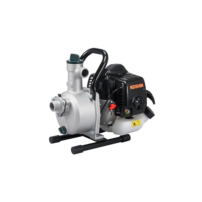 工進 KOSHIN ハイデルスポンプ SEV-25L 2サイクル エンジン 口径 25mm 散水 洗浄 送水 タンク 用水 1