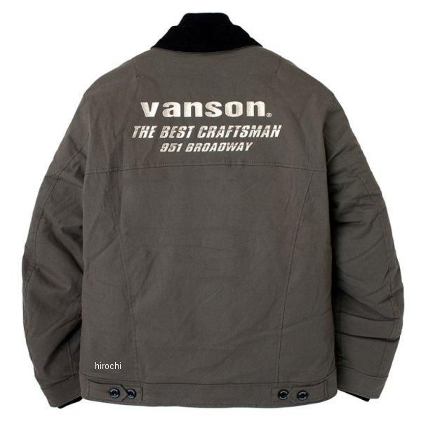 VANSON プロテクター付き コットン ジャケット グレー SVS2203W - メルカリ