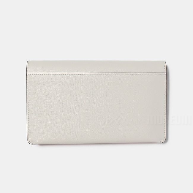 【新品未使用】 MARNI マルニ サフィアーノレザー製 TRUNK クラッチバッグ ショルダー PHMO0022U2LV520 【PELICAN/INDIAN ORANGE/NATURAL】