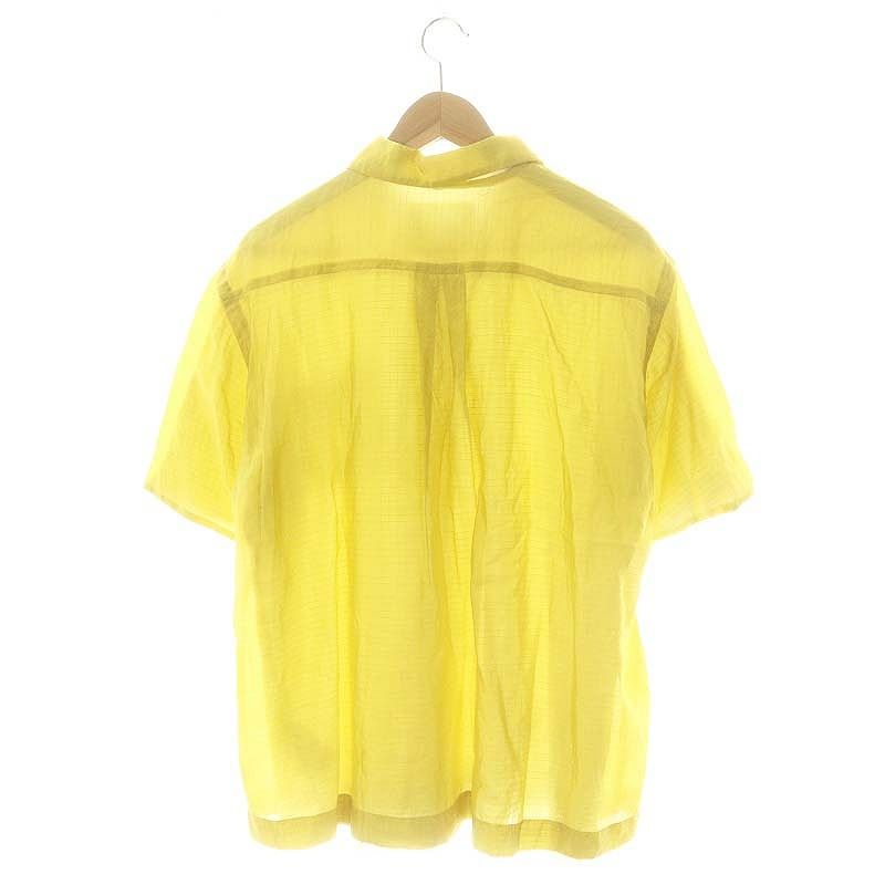 サカイ sacai Silk Grid Shirt 半袖シャツ 前開き シルク 2