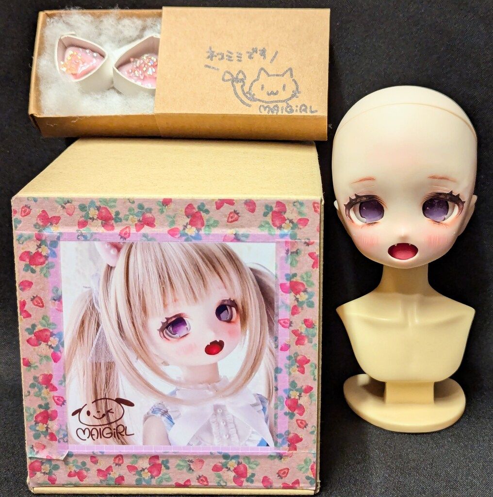 MAIGiRL DDカスタムヘッド DDH-27 セミホワイト肌