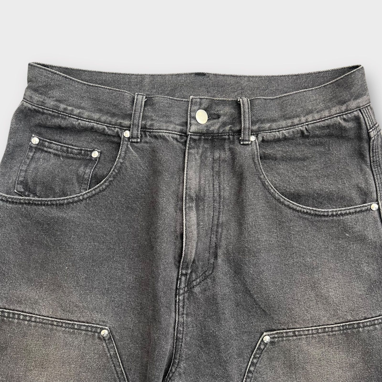 Beams Future Archive Fade Double Knee Shorts 25SS ダブルニー 