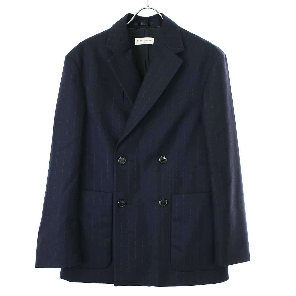 DRIES VAN NOTEN ドリスヴァンノッテン ダブルブレスト ウール 