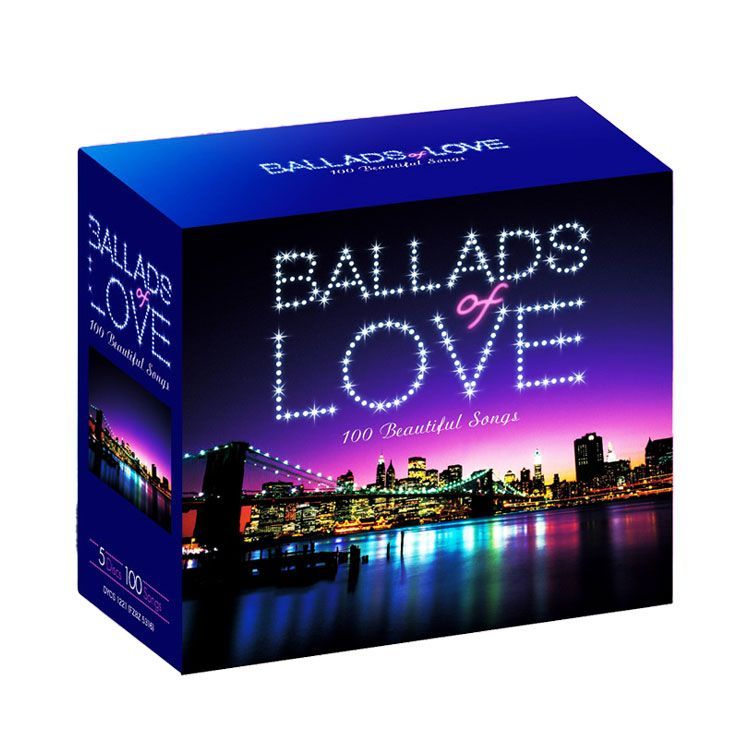 バラード オブ ラヴ~ 100 ビューティフル ソングス -BALLADS of LOVE~ 100 Beautiful Songs CD5枚組 100曲 Disc-2収録曲変更版 CD DYCS-1237