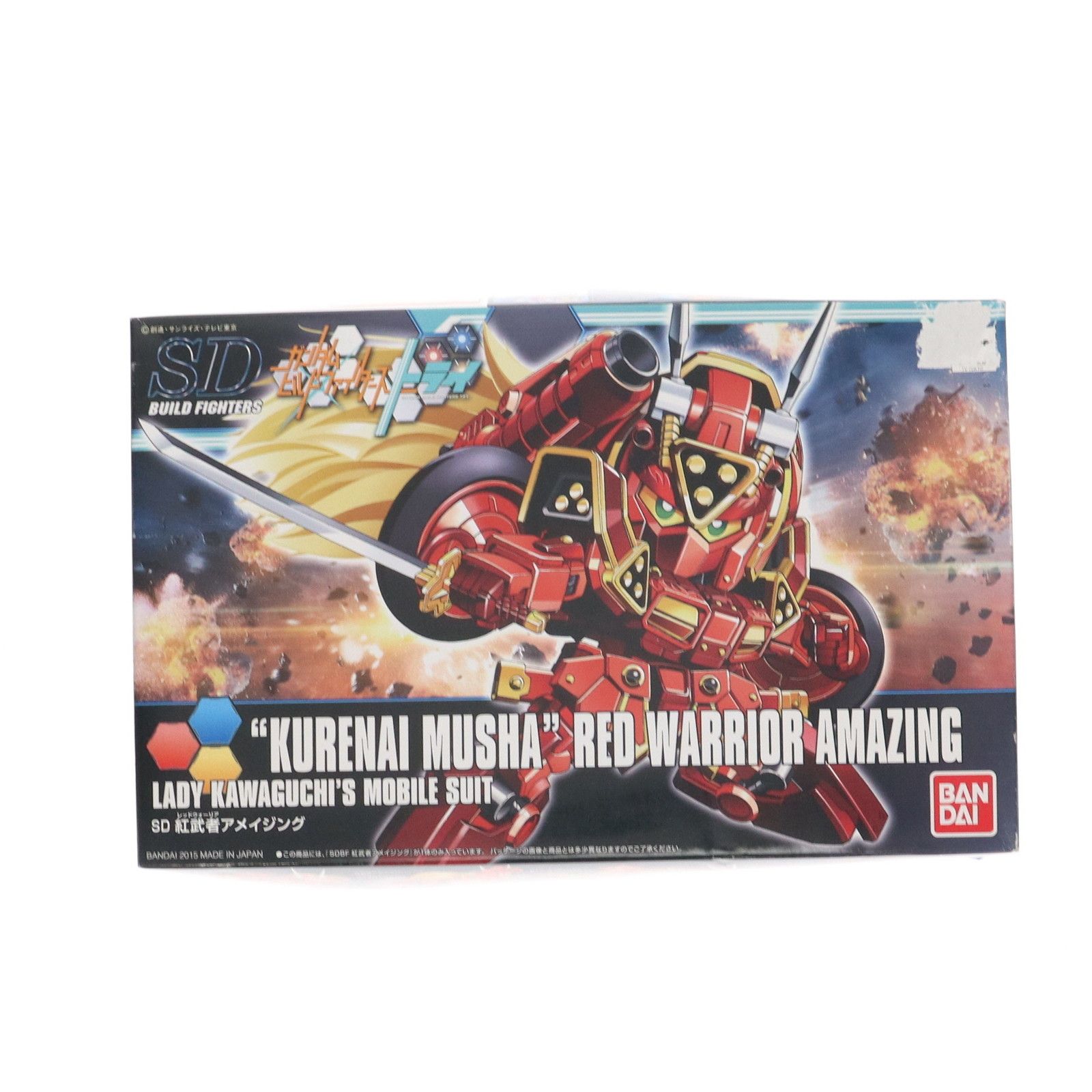 SDBF 紅武者アメイジング ガンダムビルドファイターズトライ プラモデル バンダイ
