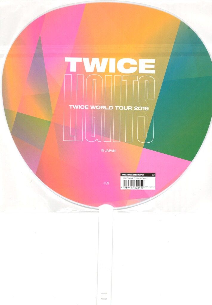TWICE 2019 TWICELIGHTS IN JAPAN TOKYO DOME モモ うちわ 東京