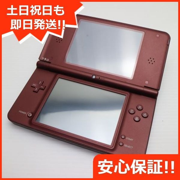 ニンテンドーDSi LL ワインレッド game 任天堂 本体 土日祝発送OK 03000