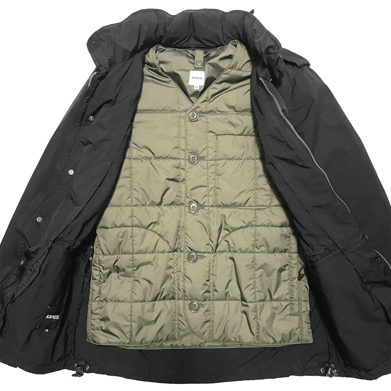 ASPESI アスペジ MINI FIELD JACKET 日本別注 Thermore デタッチャブル 