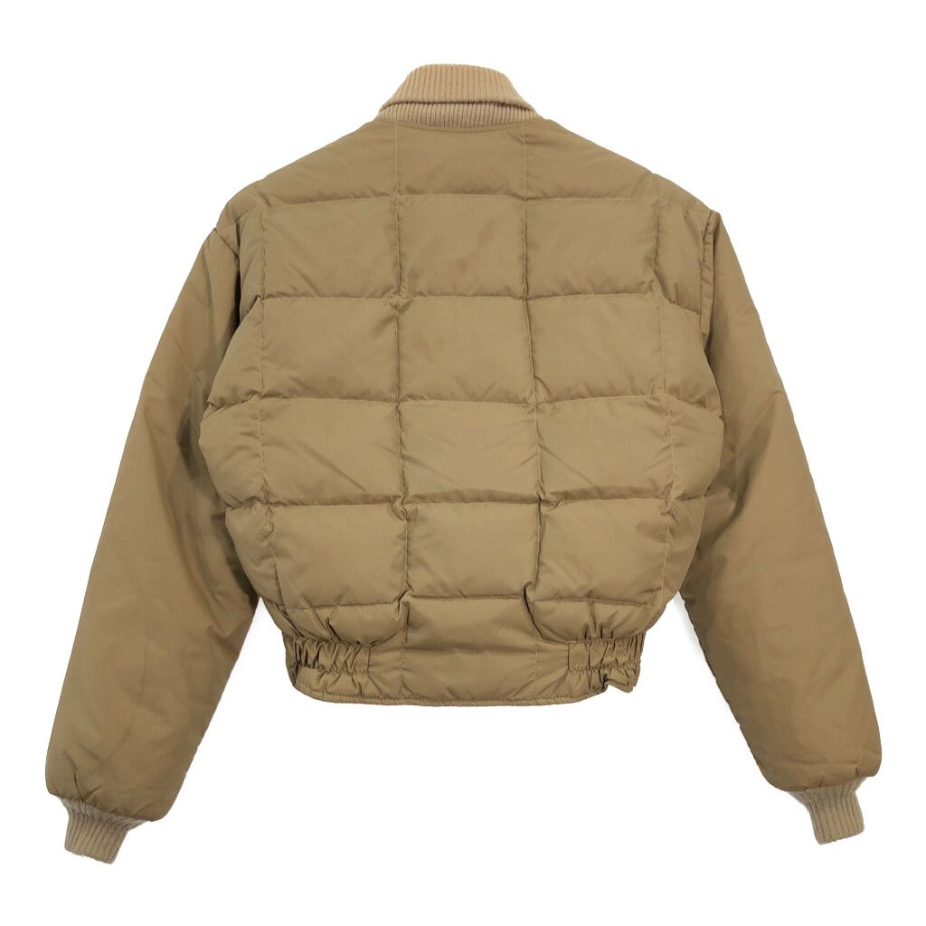 80年代 USA製 Tempco ダウンジャケット ベージュ (メンズ S) 中古 古着 