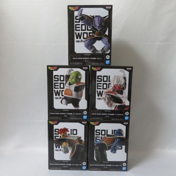 BANDAI NAMCO Entertainment - 中古 未使用品 SOLID EDGE WORKS THE出陣 ドラゴンボールZ ギニュー特戦隊 5体セット BANDAI NAMCO/バンダイナムコ フィギュア pr00172 ドラゴンボールZ SOLID EDGE WORKS-THE出陣-5│株式会社BANDAI