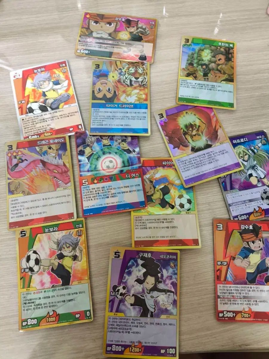 雷 十一 イナズマ カード まとめ売り