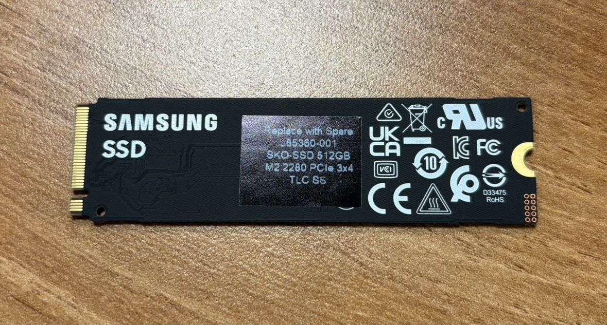 Samsung MZ-VL5120B 512GB NVMe SSD ほぼ未使用 Samsung MZ-VLW5120 - 512GB M.2 PCIe NVMe 2280 MLC 3D-Nand SSD