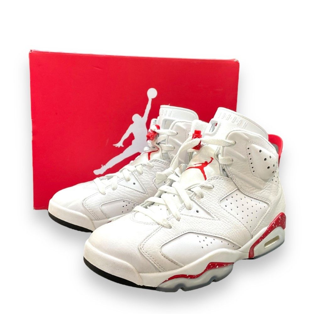 27cm NIKE AIR JORDAN 6 RETRO UNIVERSITY RED - メルカリ