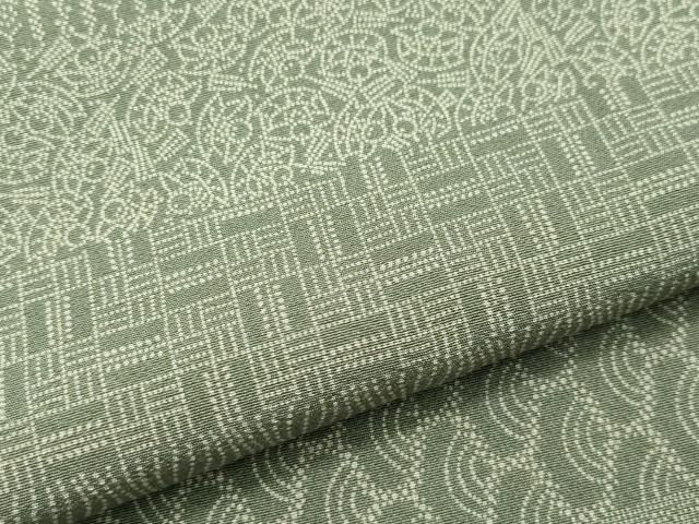 平和屋着物○伝統工芸師 服部光擴 江戸小紋 百柄 正絹 逸品 CAAR8057vf