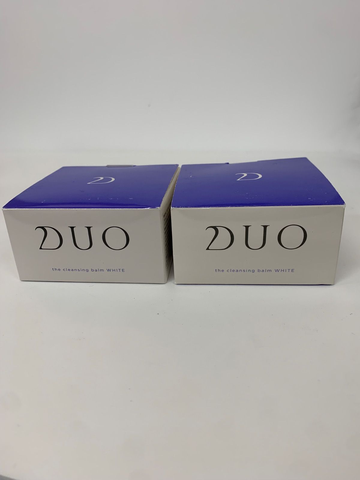 新品　DUO クレンジングバーム　180g× 2個セット P834 DUO デュオ ザ クレンジングバーム ホワイト