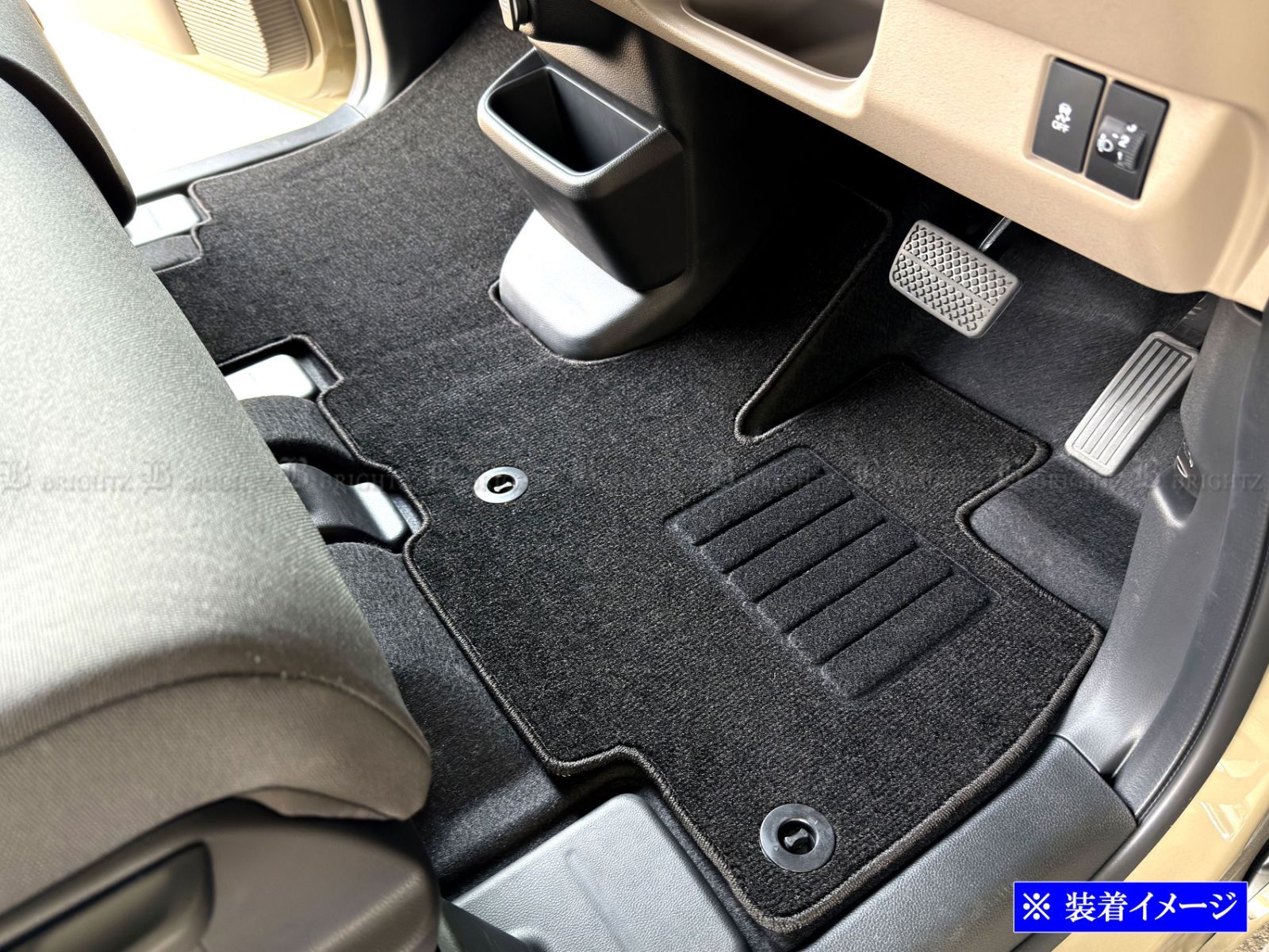 JJ プレイマット N-BOXジョイ JF5 JF6 フロアマット 2PC - メルカリ