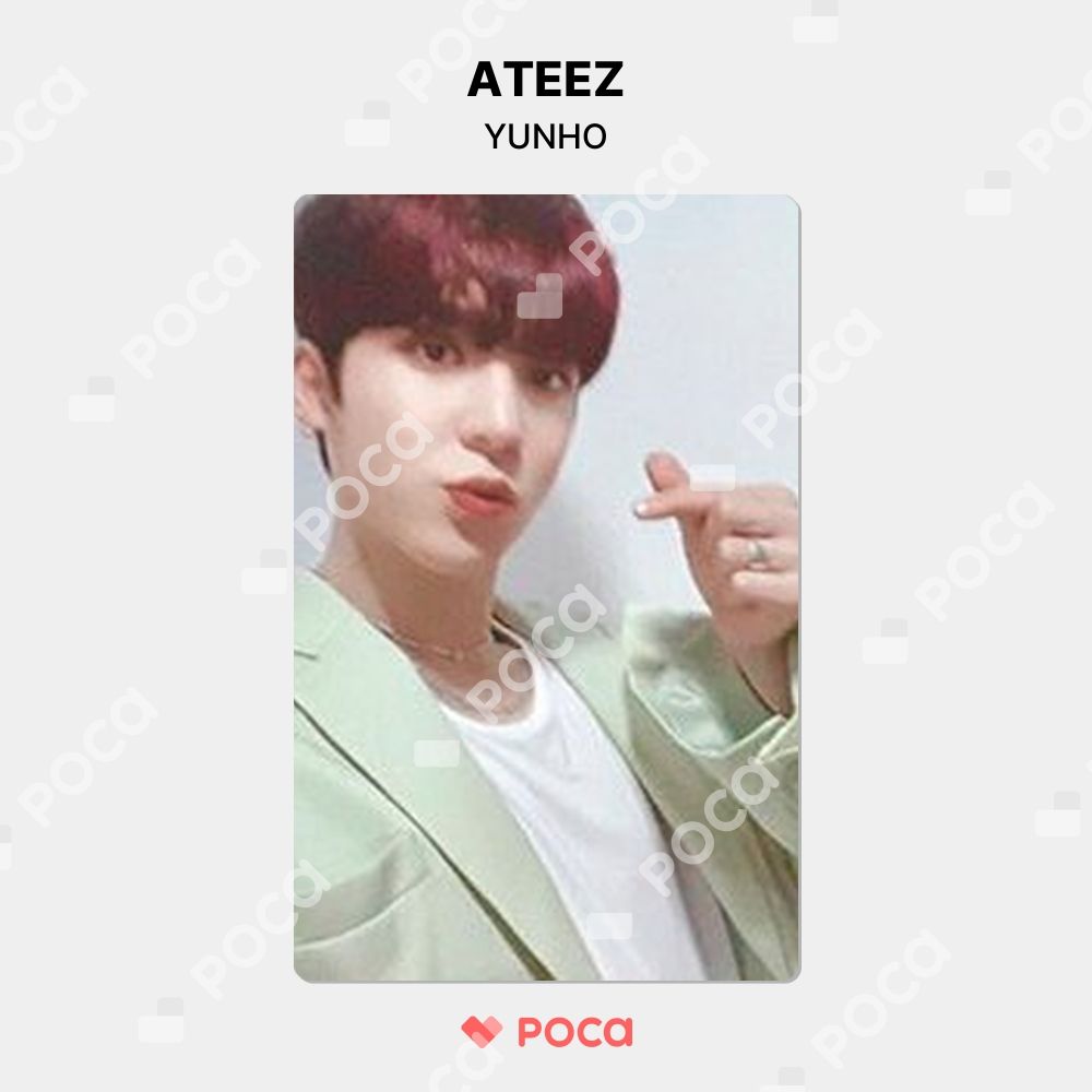 ATEEZ ユノ FEVER PART3 マミュテ ヴァンパイア 特典 トレカ ATEEZ ユノ トレカ ZERO : FEVER Part.3 KTOWN4U 特典 公式