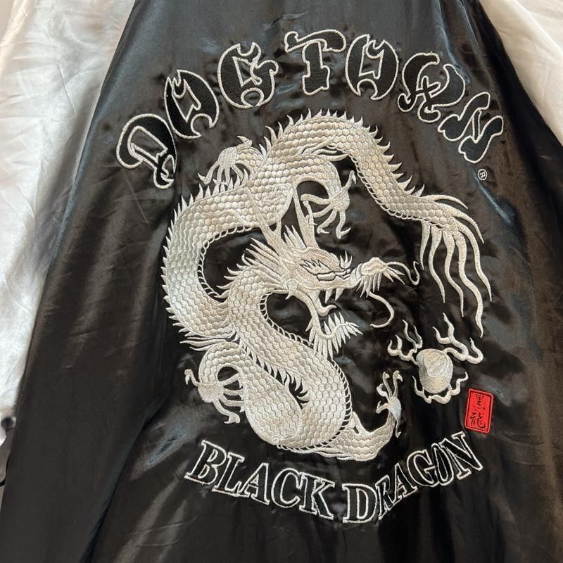 ドッグタウン 黒龍 刺繍 スカジャン ブルゾン ジャケット ドッグタウン 黒龍 刺繍 スカジャン ブルゾン ジャケット