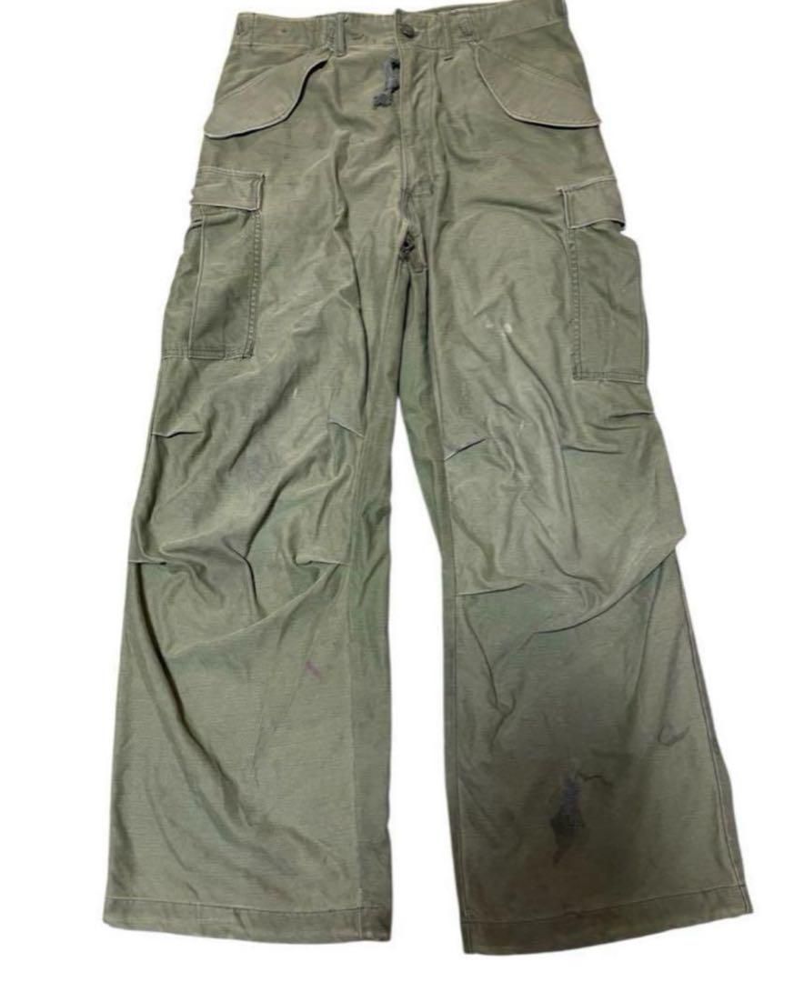 米軍実物70s M65パンツ カーゴパンツSR - メルカリ
