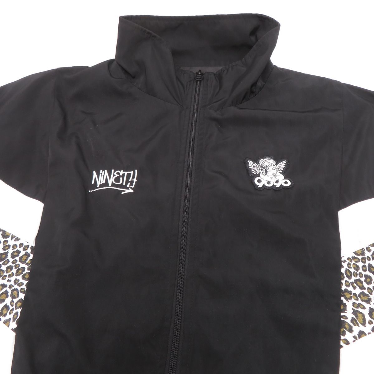 9090 ナインティナインティ Animal Track Jacket レオパード切替 アニマルトラックジャケット NN1133 Lサイズ ※中古 -  メルカリ