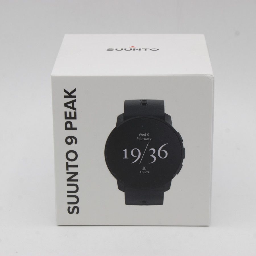 新品未開封】SUUNTO 9 PEAK ALL BLACK TITANIUM SS050889000 スマート