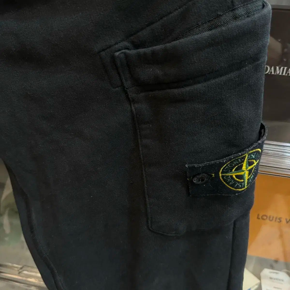  STONE ISLAND ストーンアイランド ジョガーパンツ ブラック ジョガーパンツ スウェットパンツ パンツ