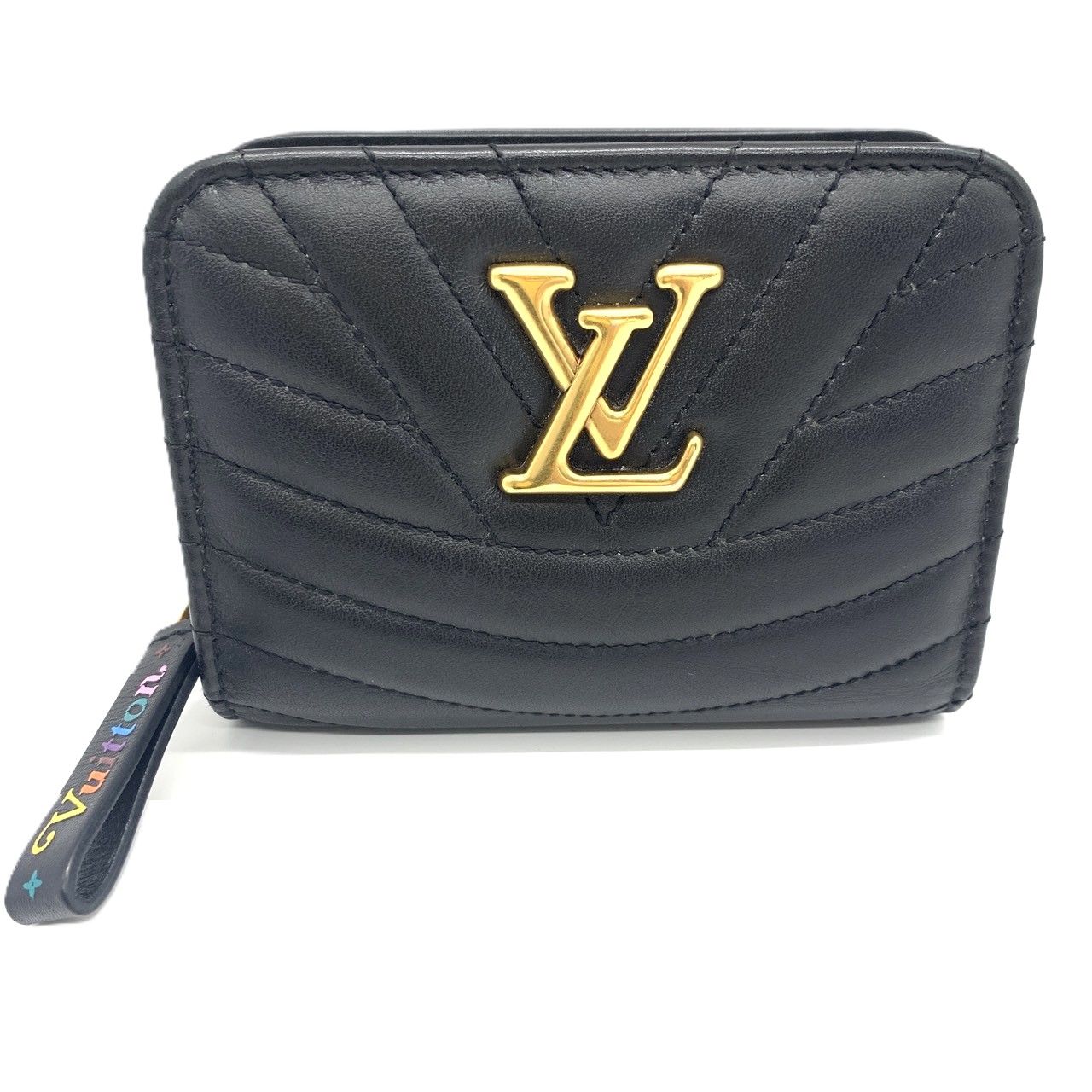ルイヴィトン ニューウェーブ ジプト コンパクト ウォレット 二つ折り財布 M63789 LOUIS VUITTON ABランク