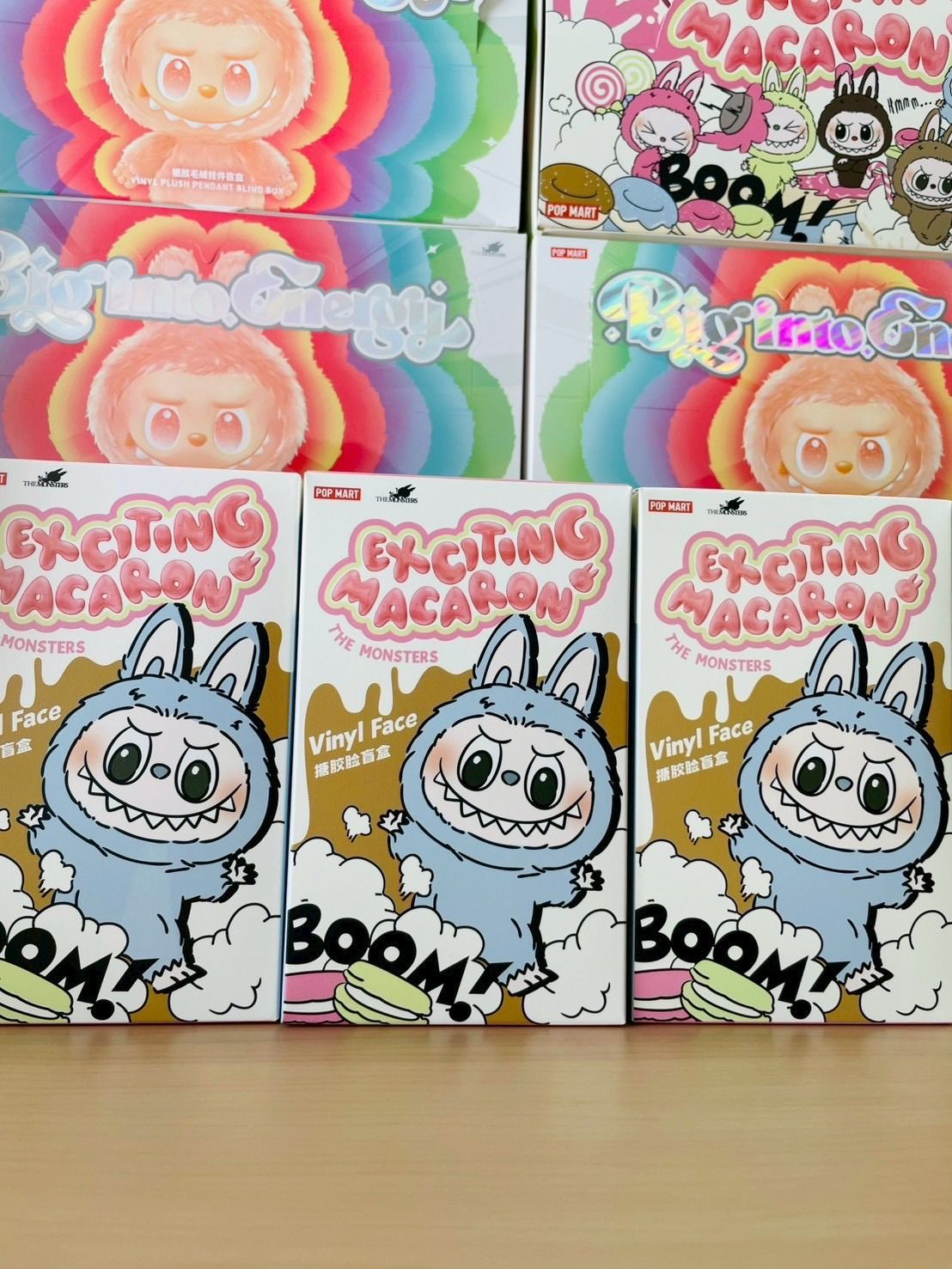 正規品・新品未開封】ラブブ ポップマート Big Into Energy 3個