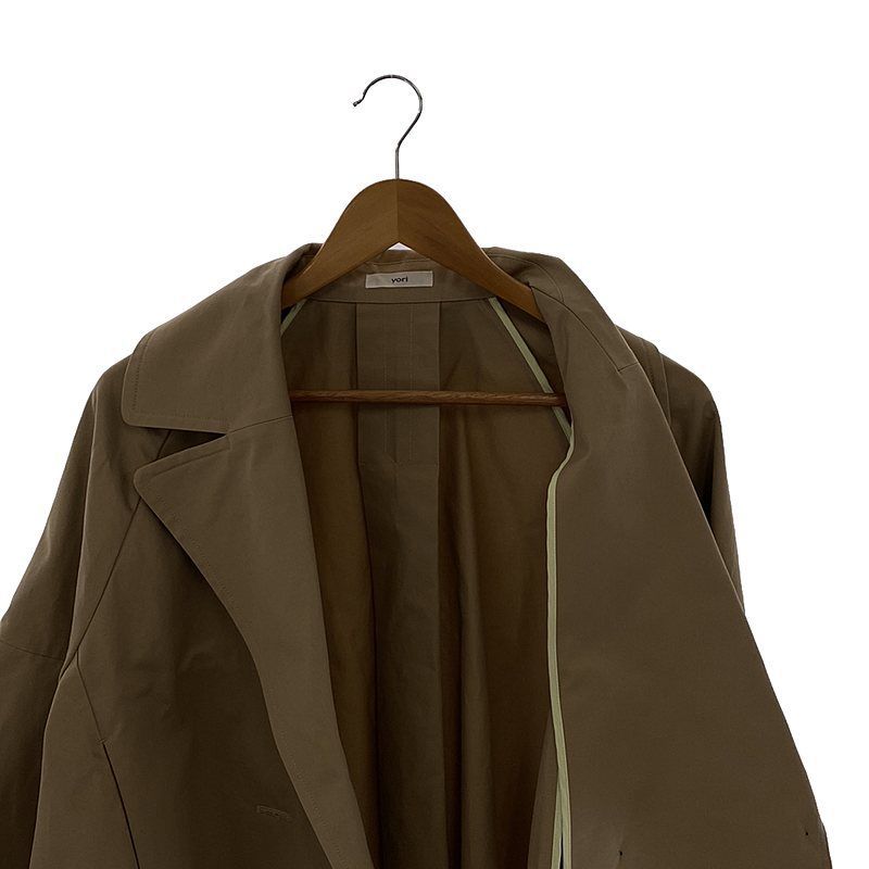 yori / ヨリ | 2023SS | コットンショートトレンチコート | F