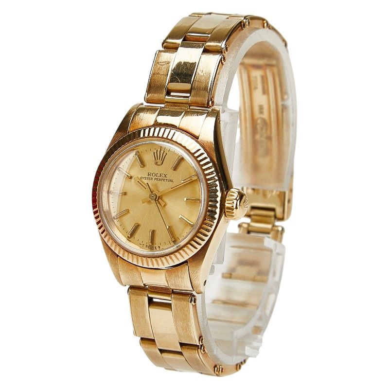 ロレックス オイスターパーペチュアル 6619 K18YG イエローゴールド  