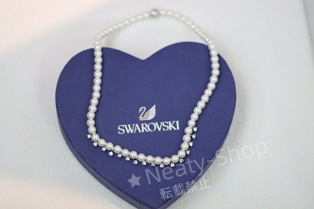 💗新品💗Swarovski  ファッショフリンジクリスタルパールネックレス