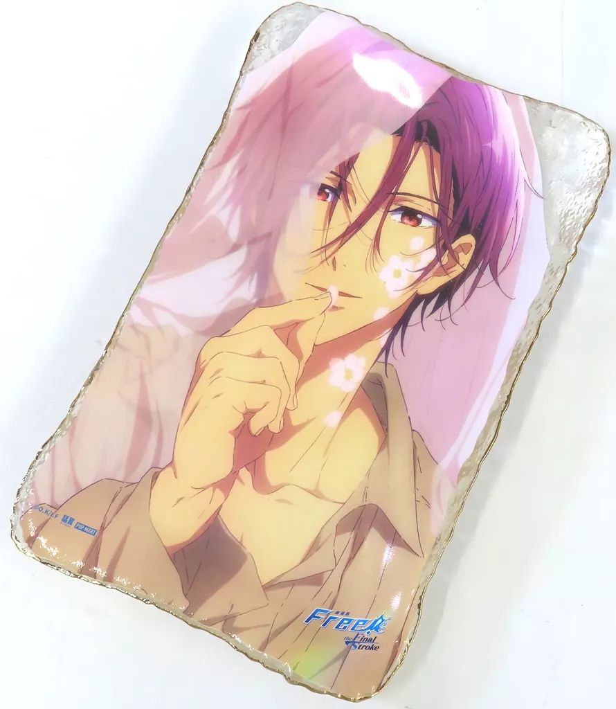 中古】雑貨 松岡凛 清涼砕氷イラストプレート 「劇場版 Free