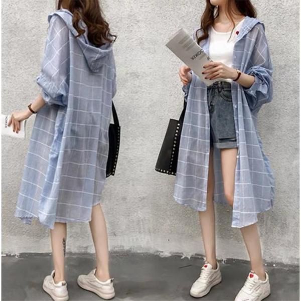 カーディガン レディース パーカー シャツ ガウン トレンチコート 日焼け止め服 ラッシュガード フード付き 長袖 ロングカーディガン 着痩せ カーディガン レディース パーカー シャツ ガウン トレンチ