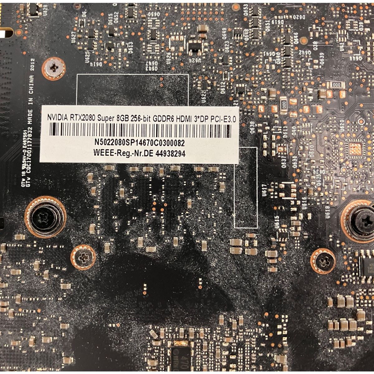 NVIDIA GeForce RTX 2080 SUPER グラフィックボード UCTB12