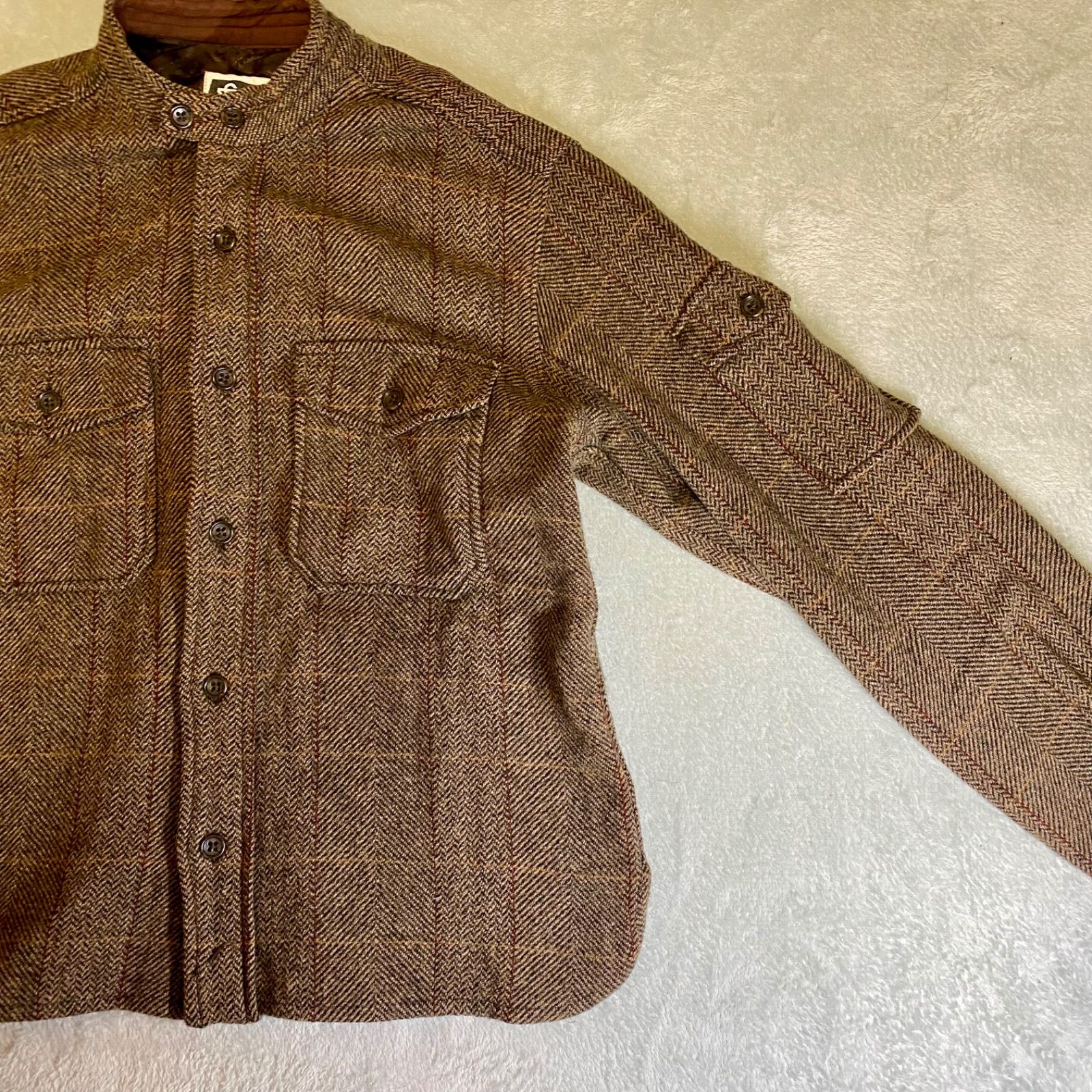 Engineered Garments】エンジニアード ガーメンツ ウールヘリンボーン 