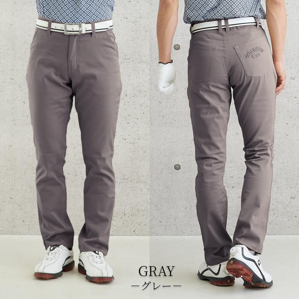 Heal Creek パープル レディース ストレッチ ゴルフパンツ Heal Creek