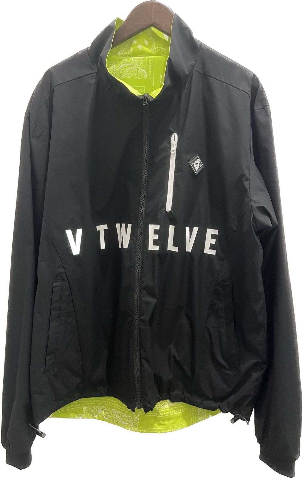 新品未使用】V12 V-12 ゴルフ REVERSIBLE BANDANA JKT メンズ